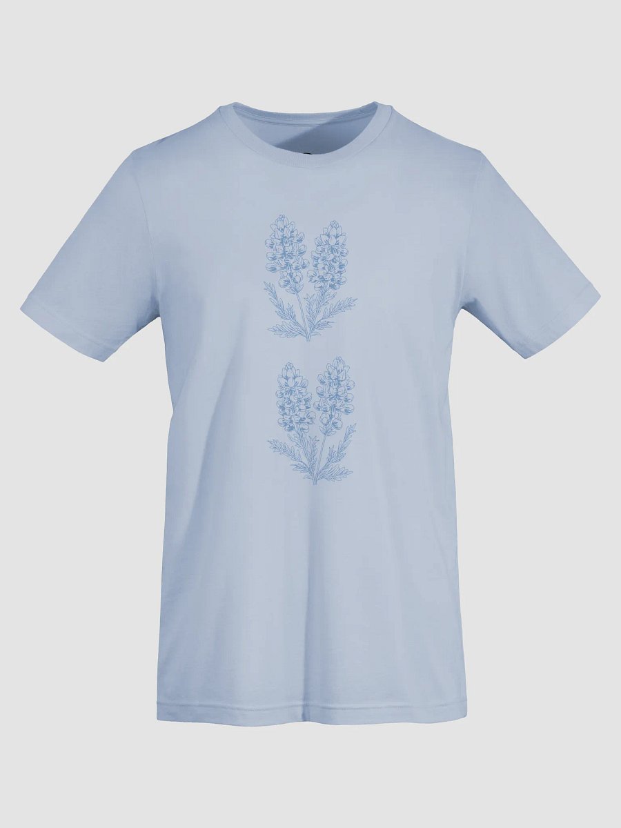 🌿 Bluebonnet Line Art T-Shirt | Bella+Canvas Unisex Tee | Minimalist Texas Wildflower Shirt product image (43)