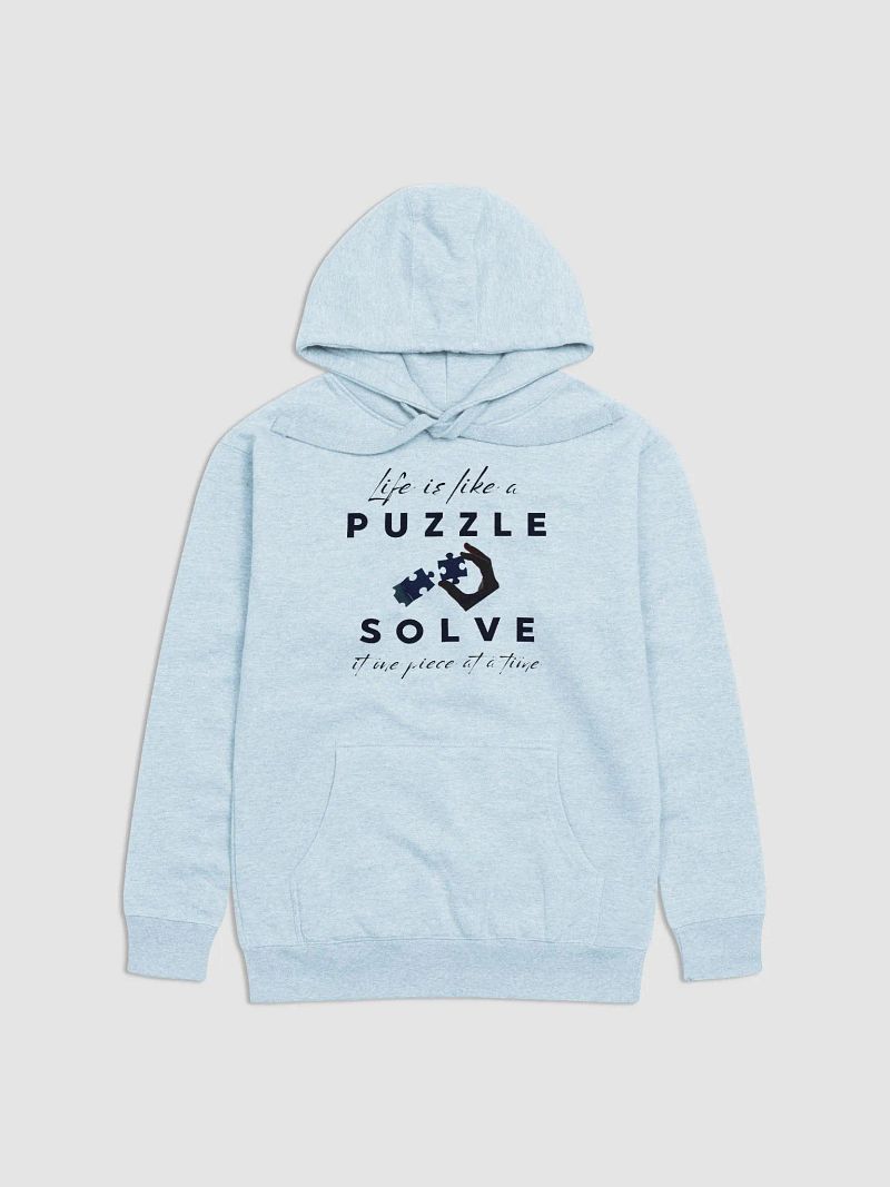 "Life is like a PUZZLE" Premium Unisex Hoodie
