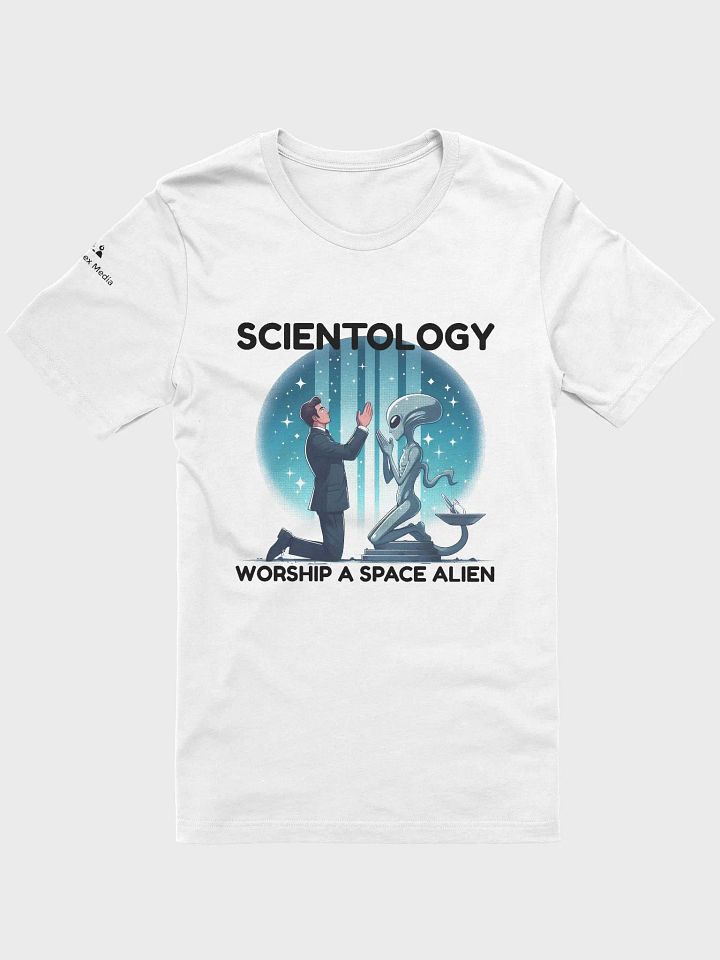 Scientology Worship A Space Alien Tee - Light Colors product image (21)