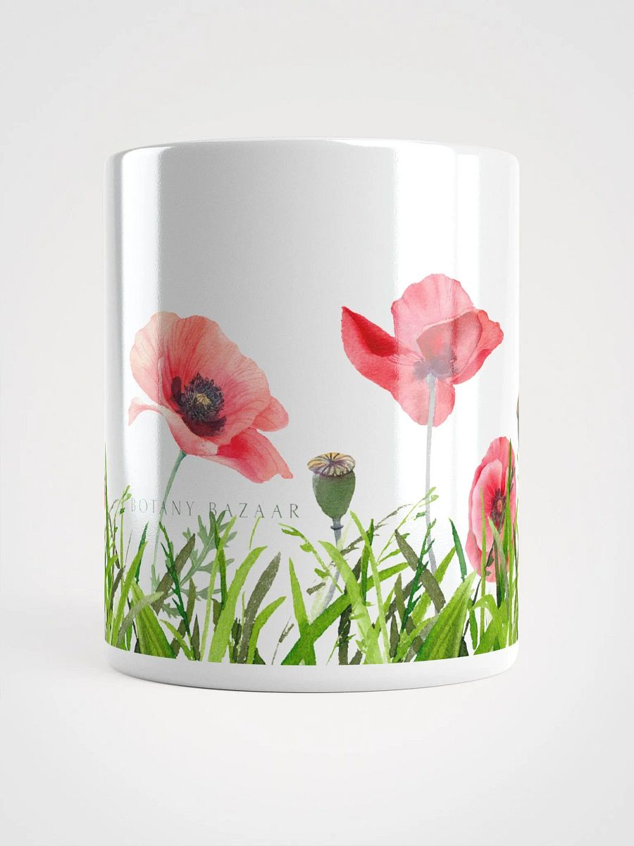 Poppy White Ceramic Mug product image (9)