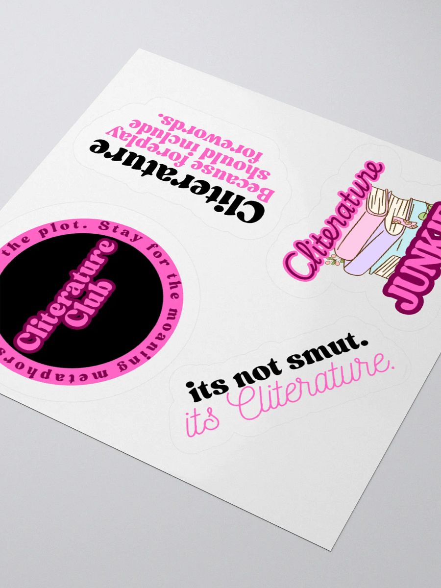 Cliterature Stickers product image (7)