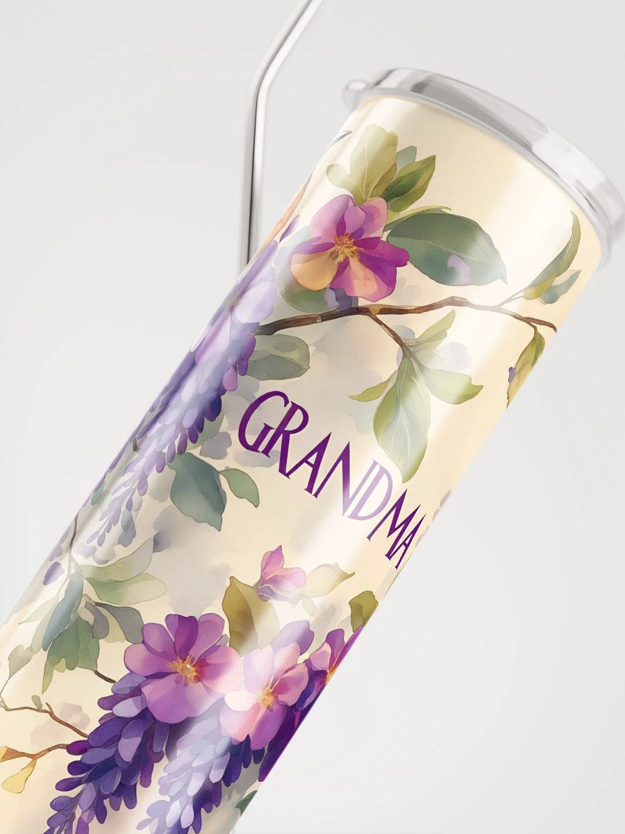 Grandma's Garden Stainless Steel Tumbler product image (10)