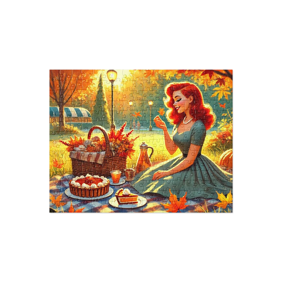 Autumn Picnic Jigsaw Puzzle product image (1)