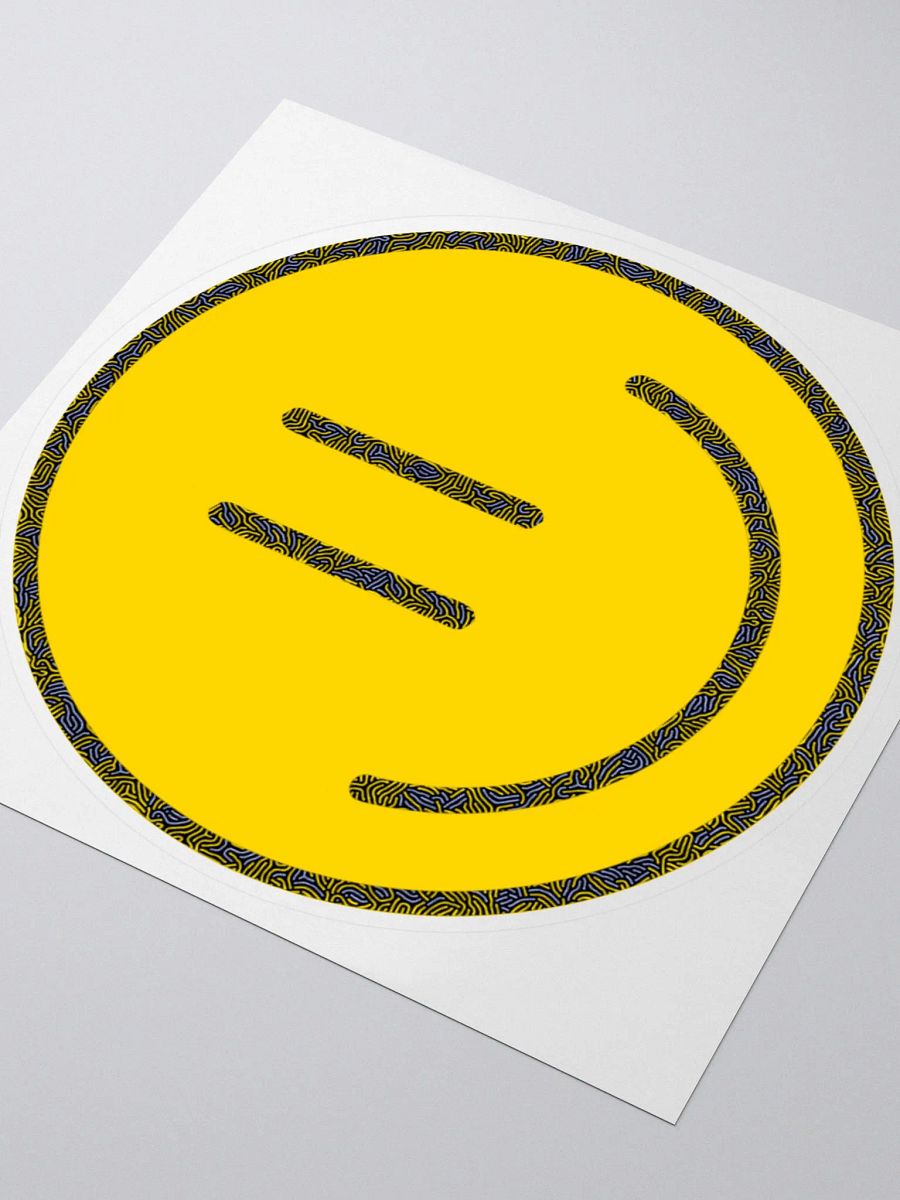 Smileyprint Face Sticker - Yellow product image (3)