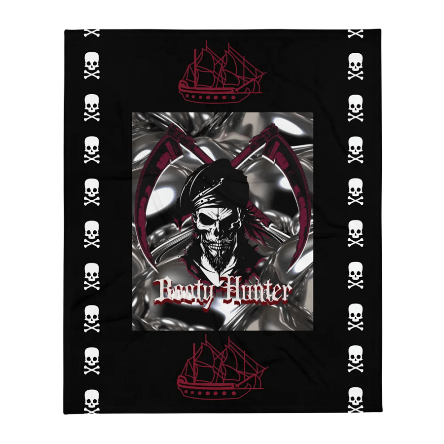 Pirate Booty Hunter Throw Cover product image (4)