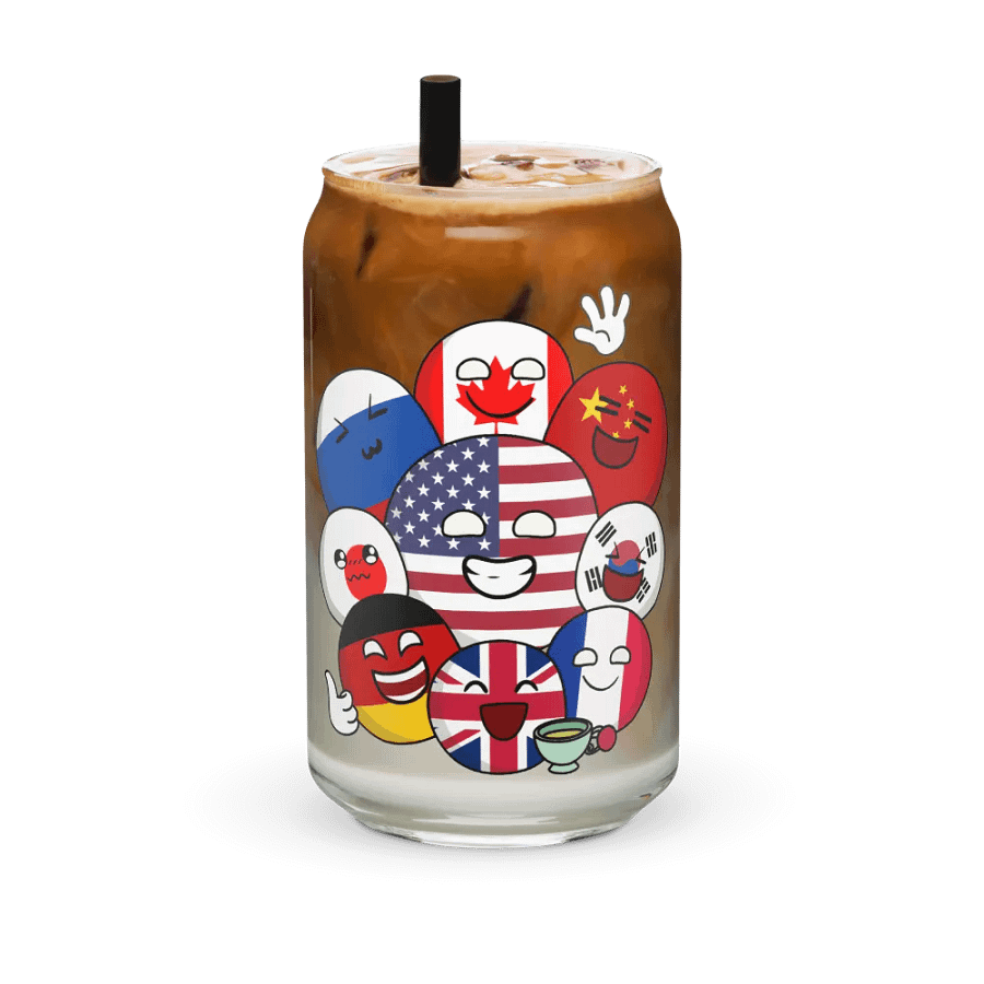 Countryball Can-Shaped Glass product image (36)