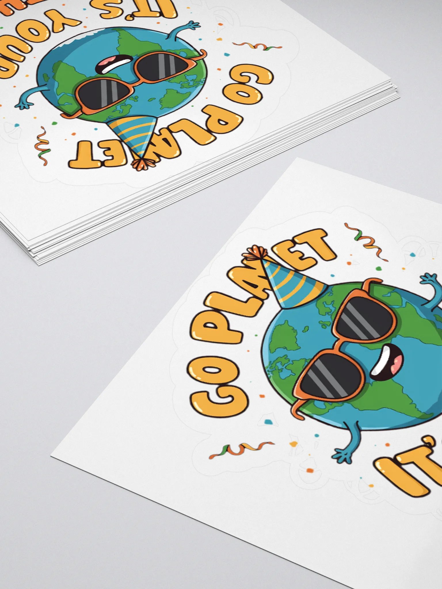 Go Planet, It's Your Earth Day – Fun Earth Day Sticker Pack product image (10)