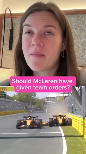 what do you think? props to Lando for owning the incident 🤝

#f1 #formula1 #f1fans #landonorris #mclarenf1 #oscarpiastri #f1p...