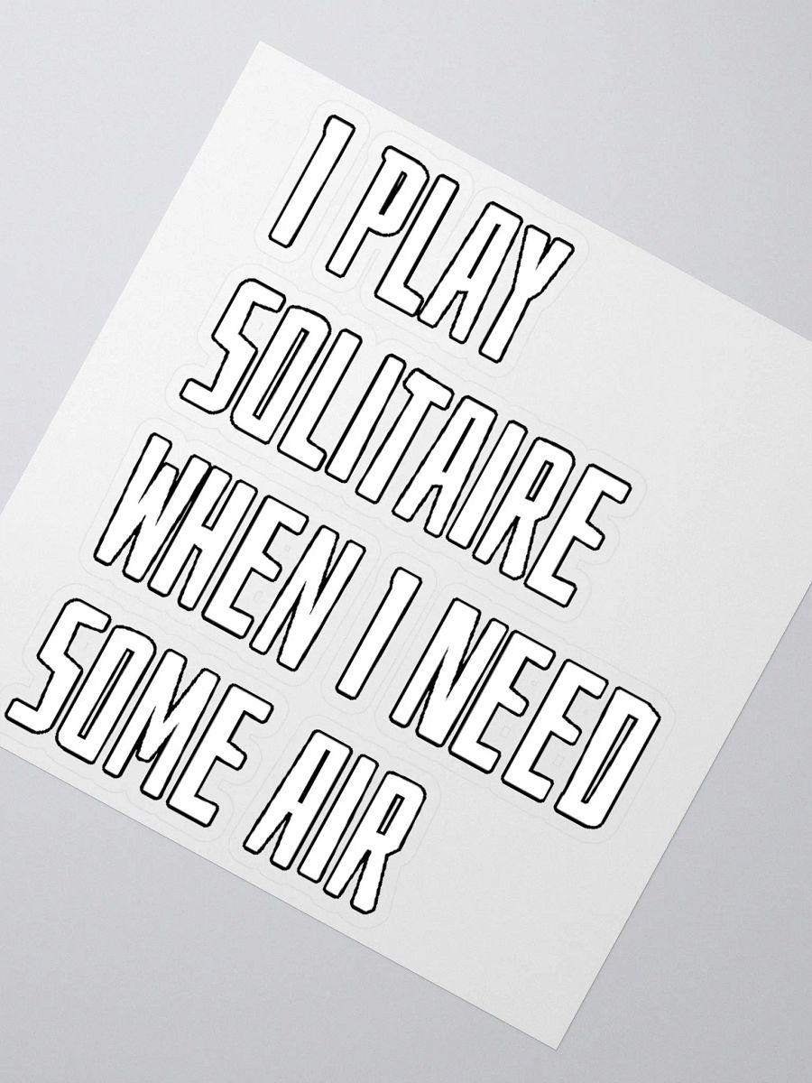 Solitaire Sticker product image (5)