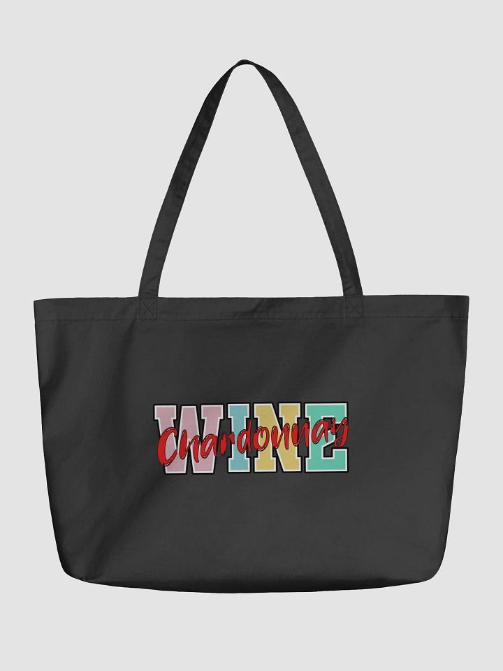 Wine Chardonnay Colorful Tote product image (2)