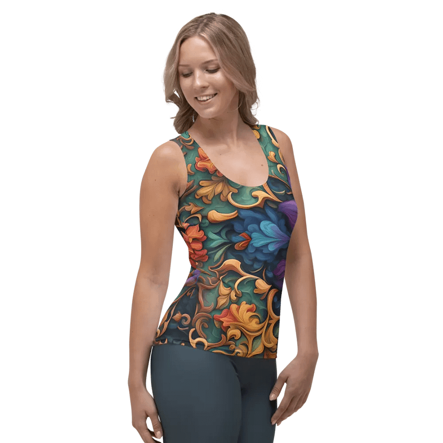 Harmony Blossom All-Over Tank product image (4)