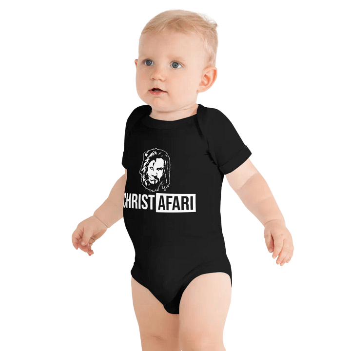 Christafari Logo Baby Onesie product image (2)