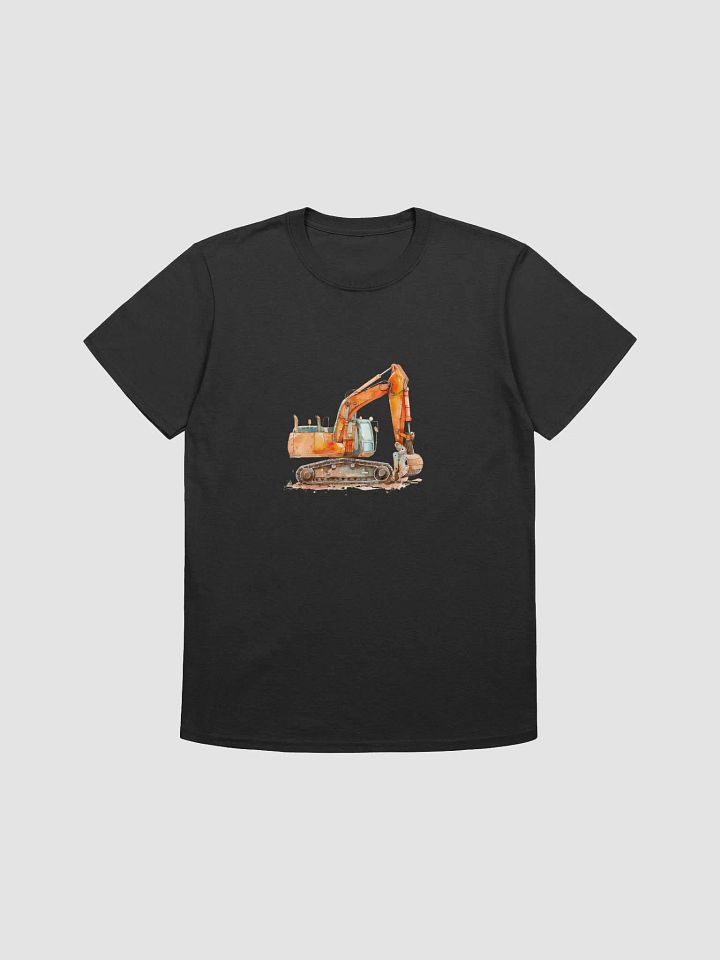 Excavator Watercolor Unisex T-Shirt product image (1)