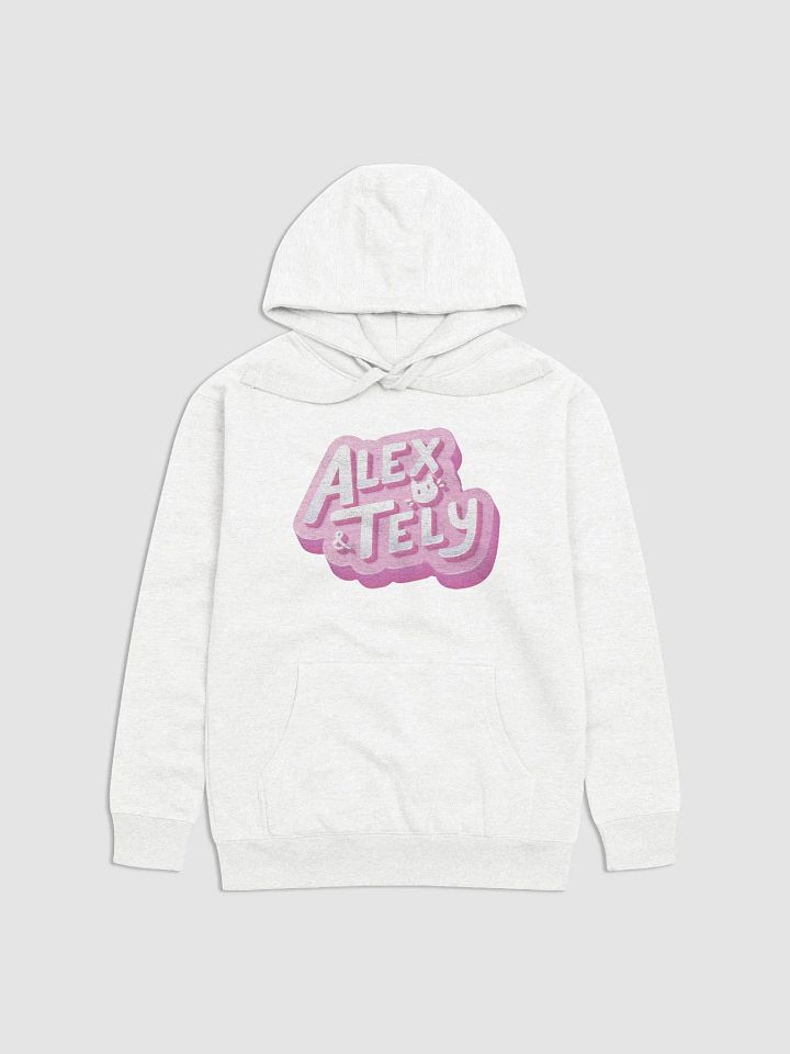 Alex & Tely Pink Logo Hoodie product image (2)