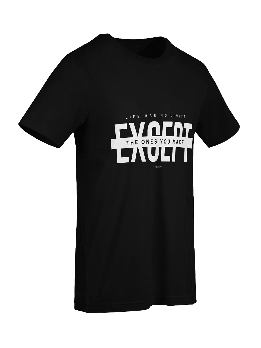 No Limits Black Tee – Break the Box You Built product image (9)