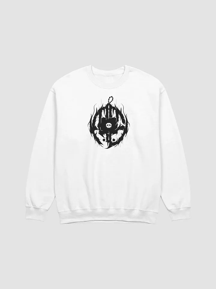 Threads of Power Sweatshirt (Logo) (White) product image (1)