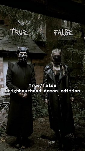 Please welcome your friendly neighbourhood demons: the amazingly talented visuals artist @sweeney_deville and the alternative...