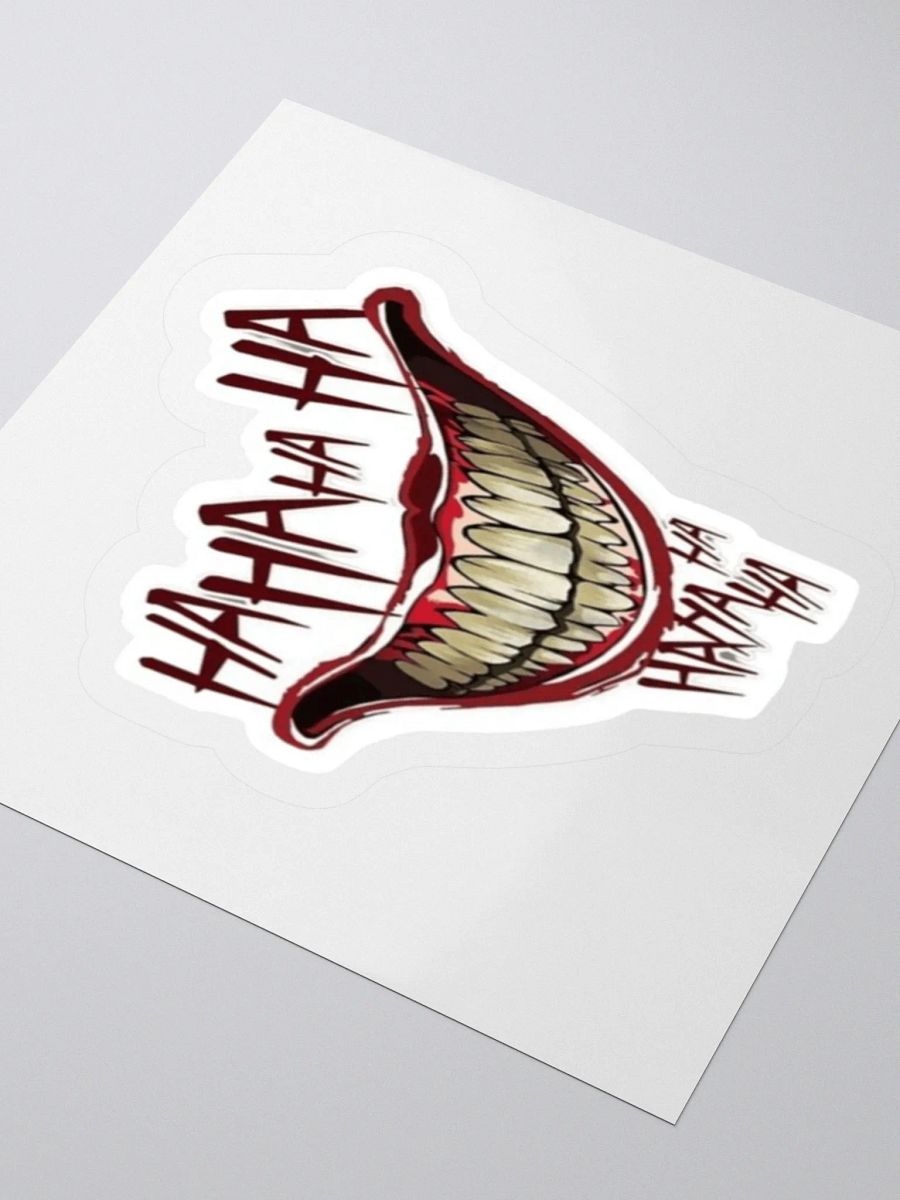 JokerSquad | Kiss Cut HaHaHa Smile Logo product image (4)