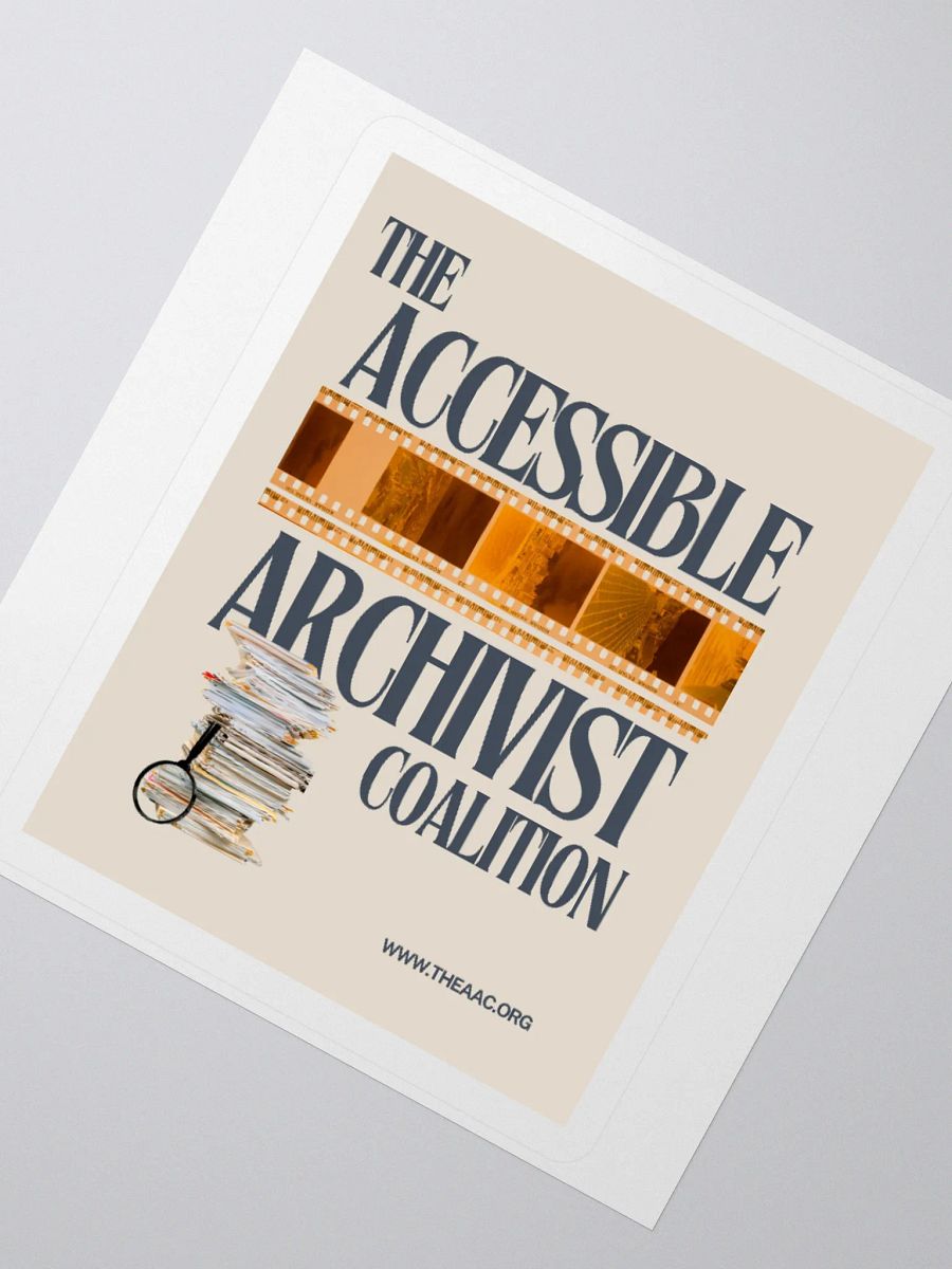 THE AAC FILM NEGATIVE STICKER product image (5)