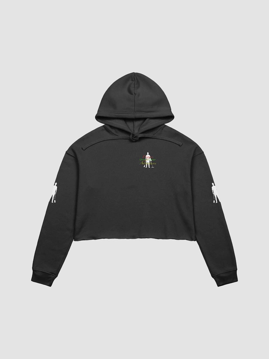 Bella+Canvas Fleece Crop Hoodie product image (3)