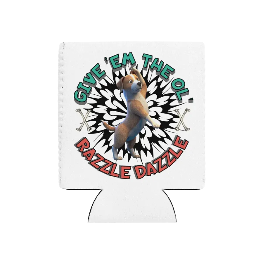 Razzle Dazzle Dog Canine Can Cooler product image (1)