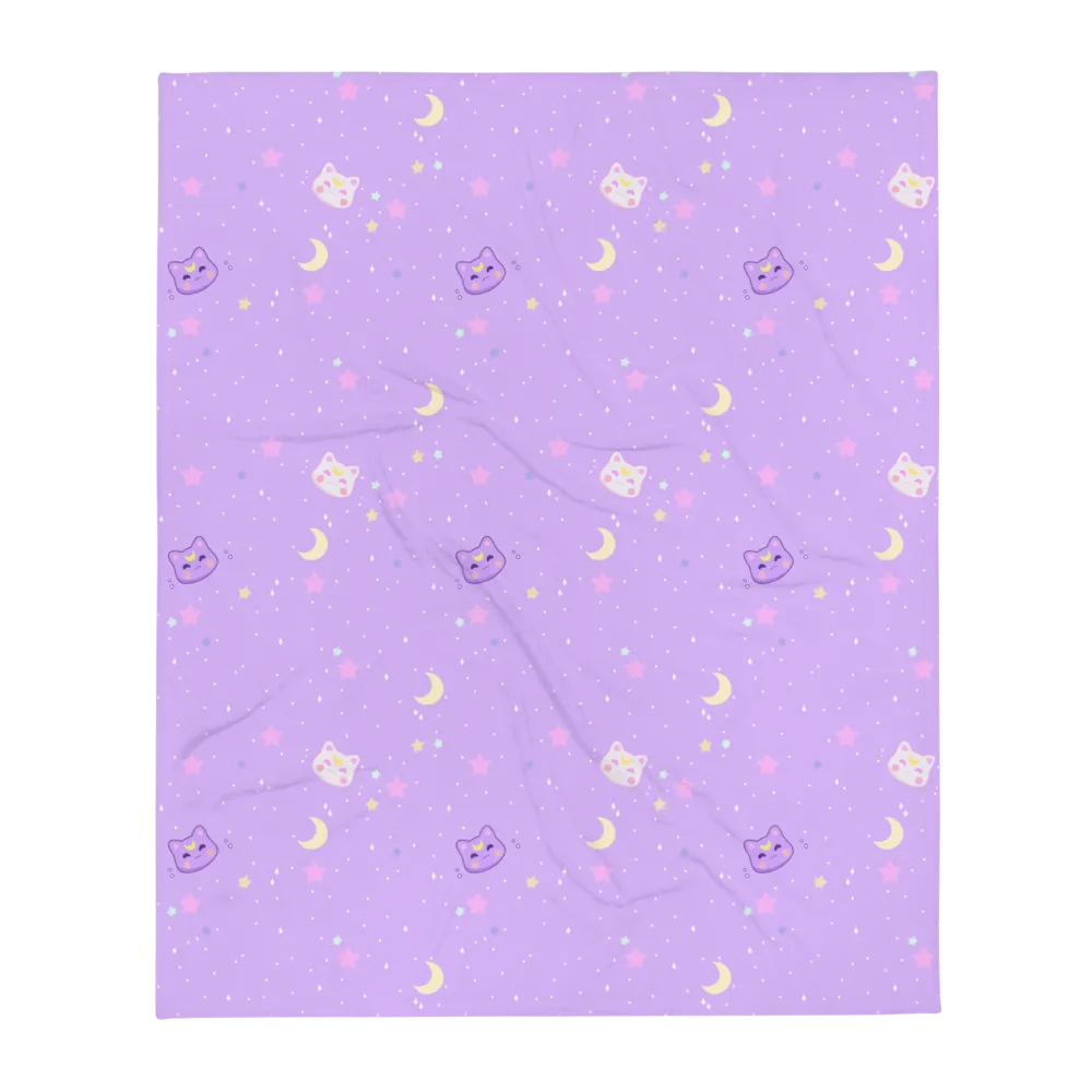 Stardust Kitty Cats - Plush Blanket ( Soft ) product image (1)