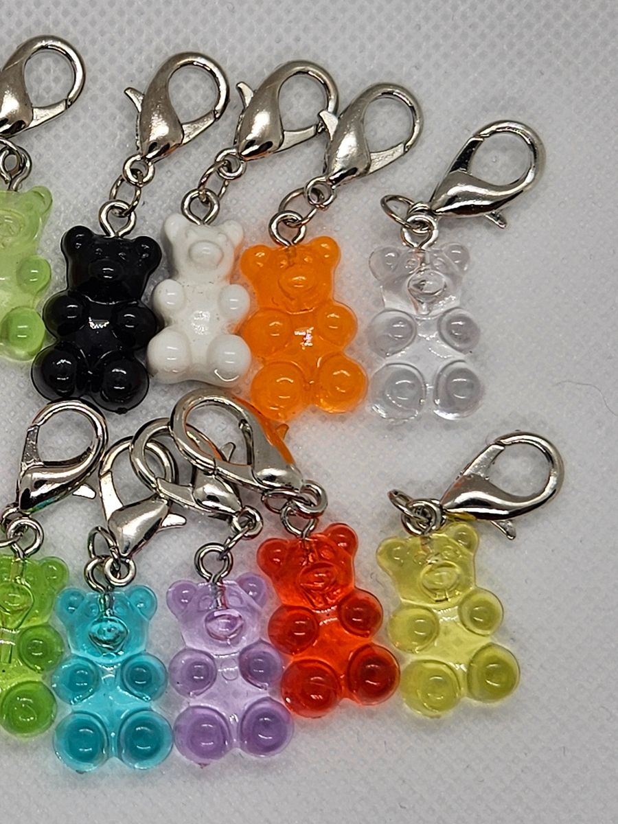 Gummy Bear Stitch Markers for crochet or knitting product image (3)