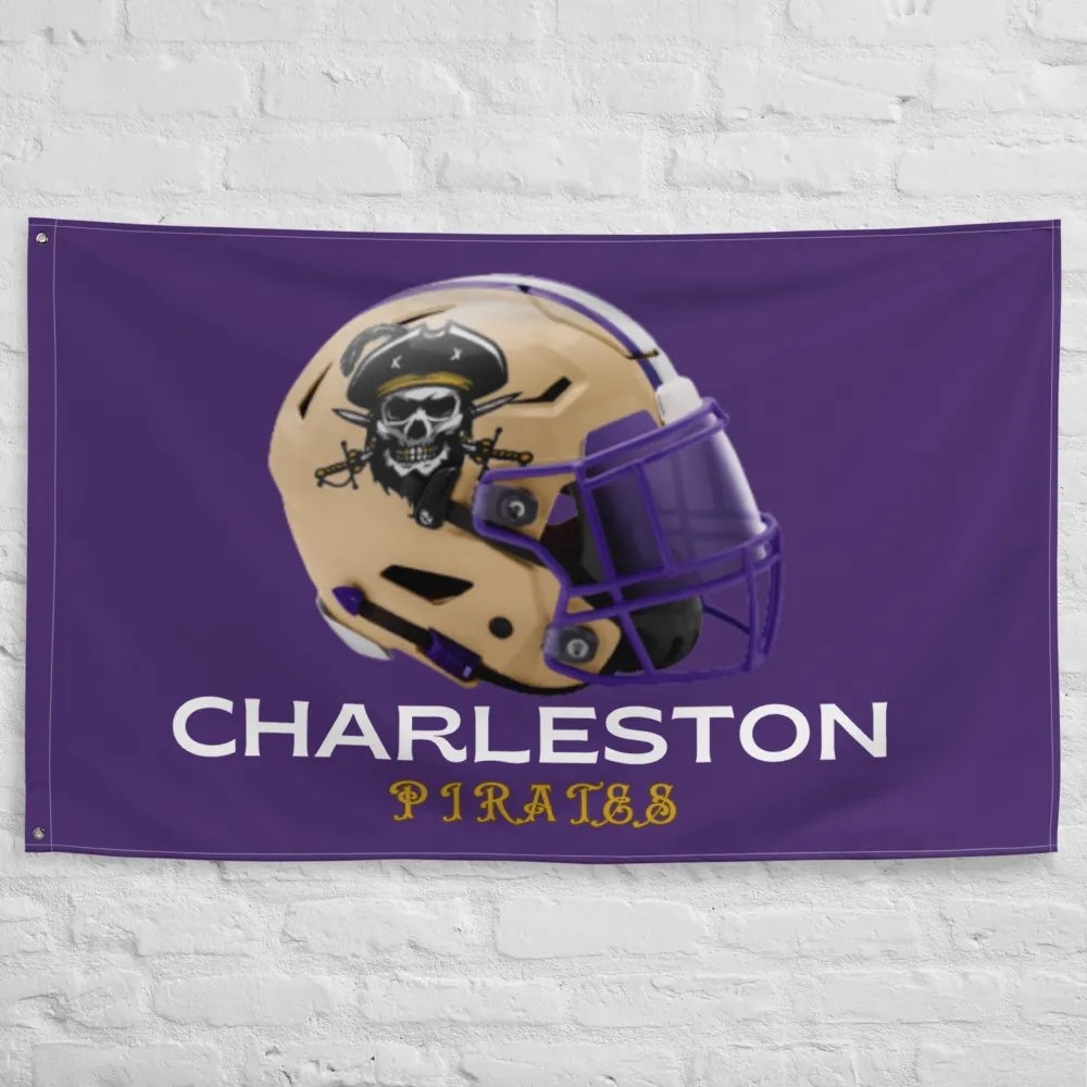 Charleston Pirates Team Flag product image (10)