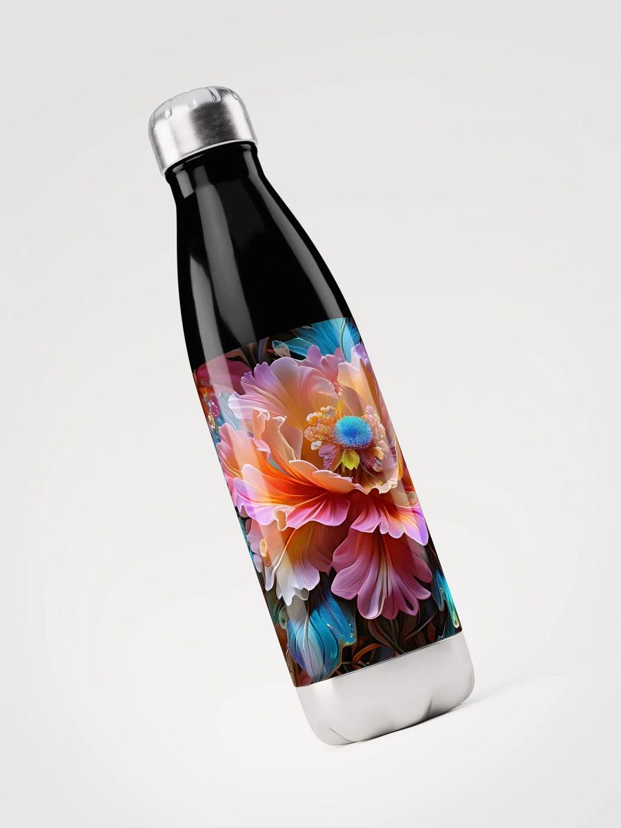 Iridescent Flowers Stainless Steel Water Bottle product image (6)