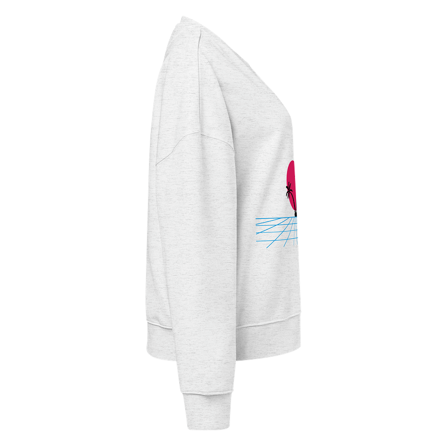 Cyber Sunset Organic Sweatshirt product image (4)