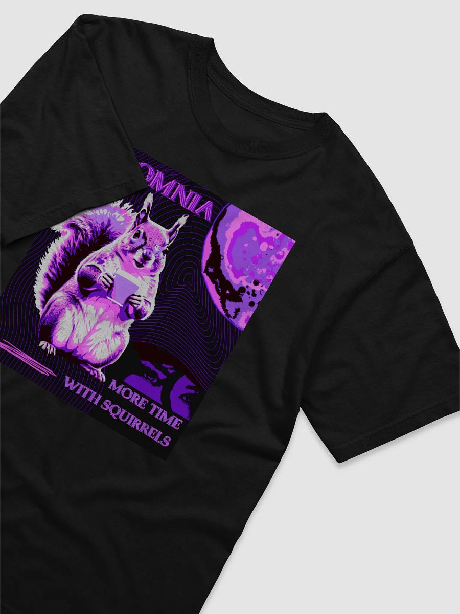 insomnia, more time with squirrels, pigment dyed tee product image (3)