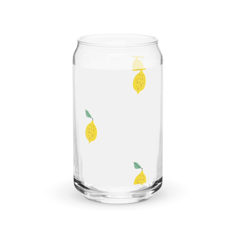 Lemon Zest Can-Shaped Glass product image (8)