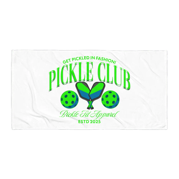 Pickle Fit Club Sublimated Towel product image (1)