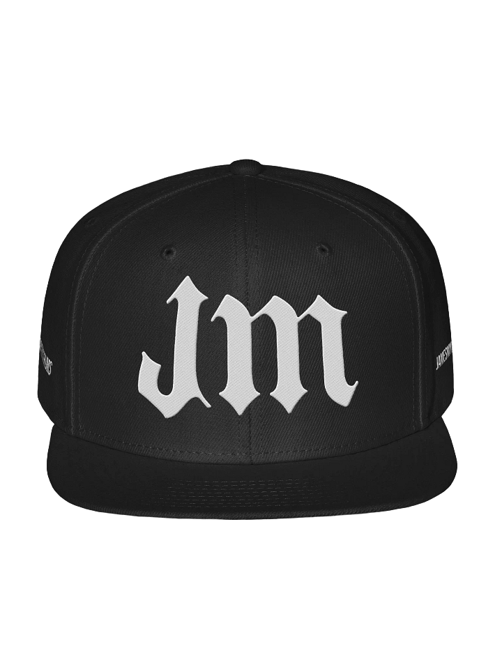 JM - The Beginning - Flat Snapback Hat product image (1)