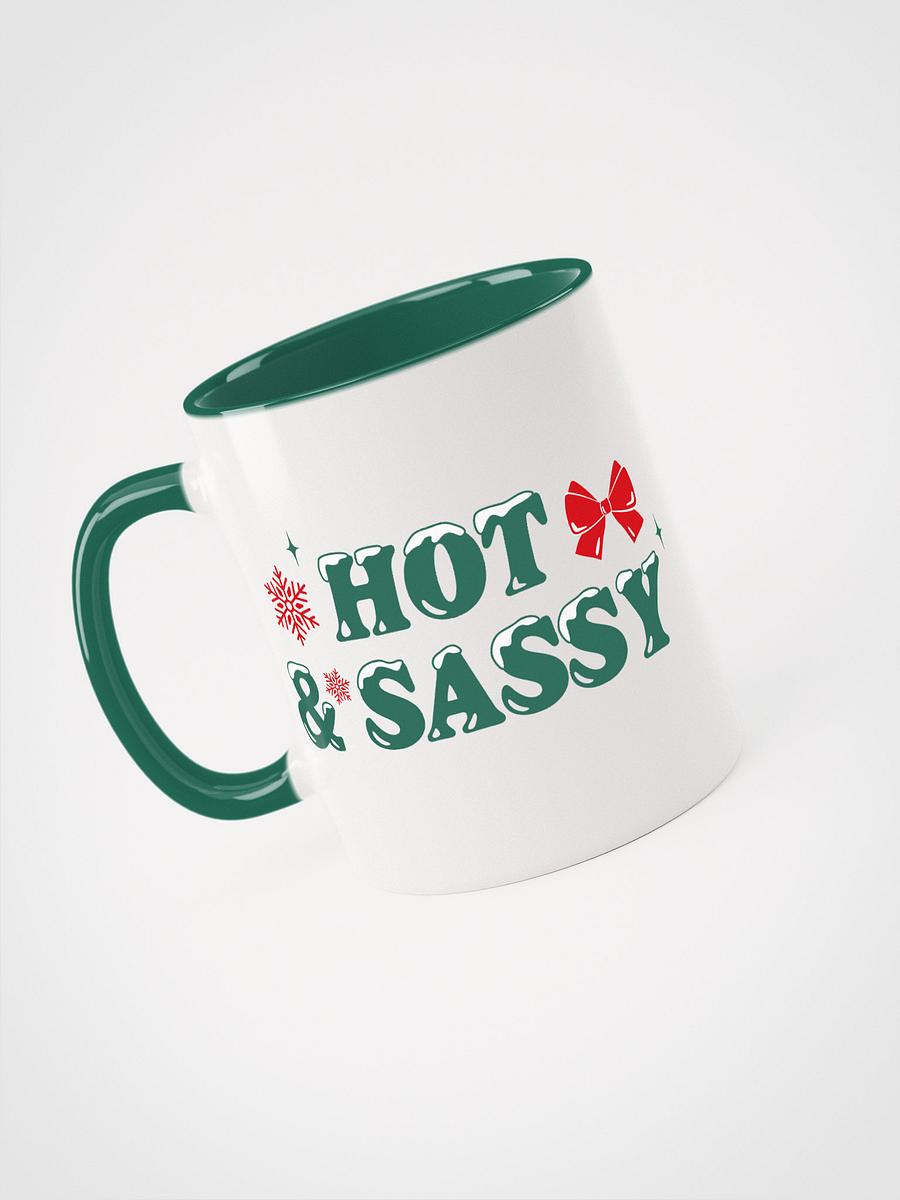 "Hot & Sassy" Mug - Green product image (3)