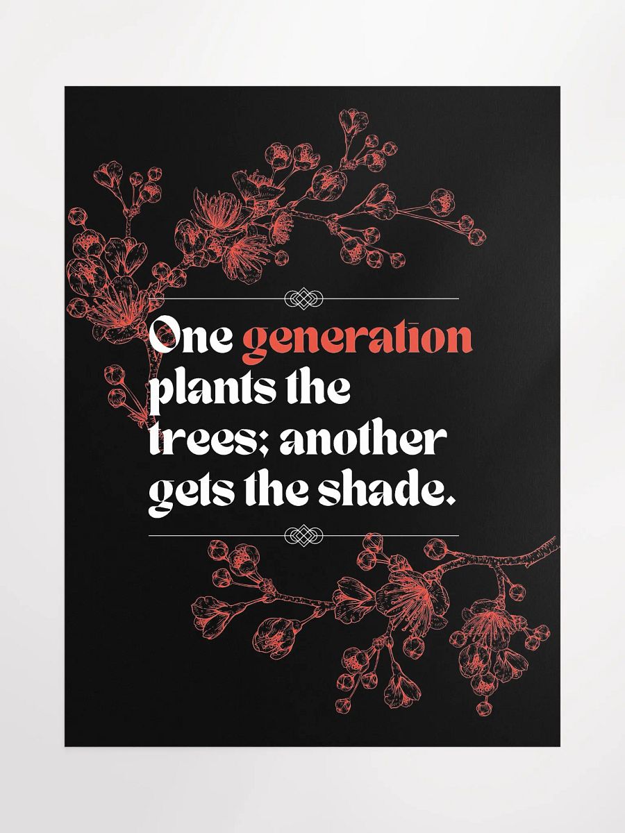 Inspirational Quote Art Poster- 