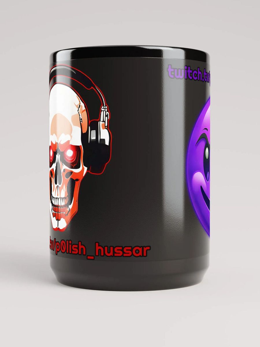 Channel Emote Mug: Skull DJ & Evil Smile 15oz product image (3)