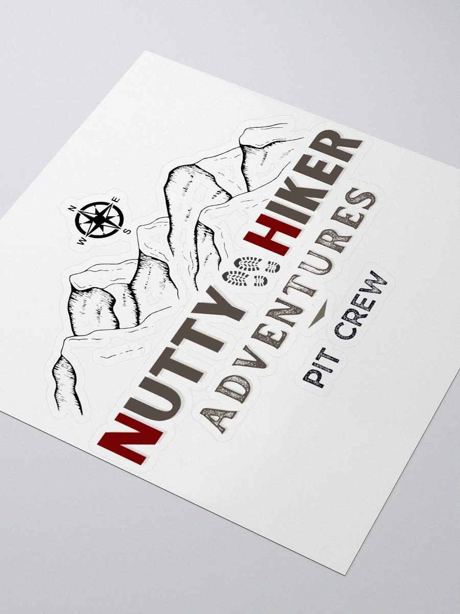 Nutty Hiker Pit Crew Sticker product image (9)