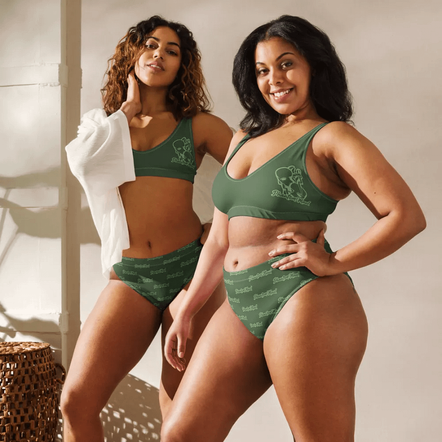 Green 'PhantomMaul' Bikini product image (10)