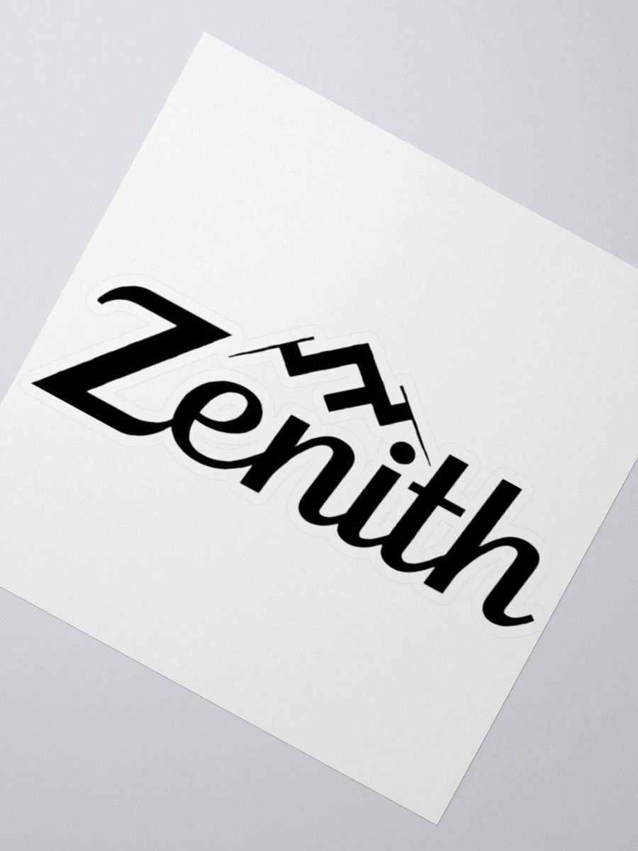 Exclusive Zenith Peak Minimalist Sticker | Premium Kiss Cut Vinyl | Perfect for Laptops, Cars & More product image (2)