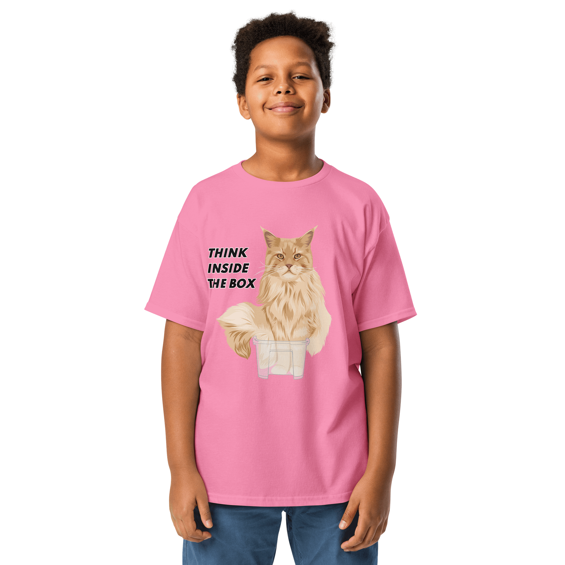 Buster's Youth T-shirt - "Think Inside the Box" product image (6)