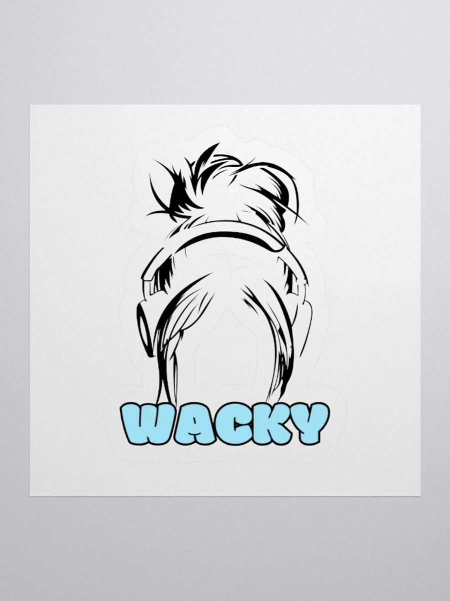 Wacky Sticker Black & Blue product image (1)
