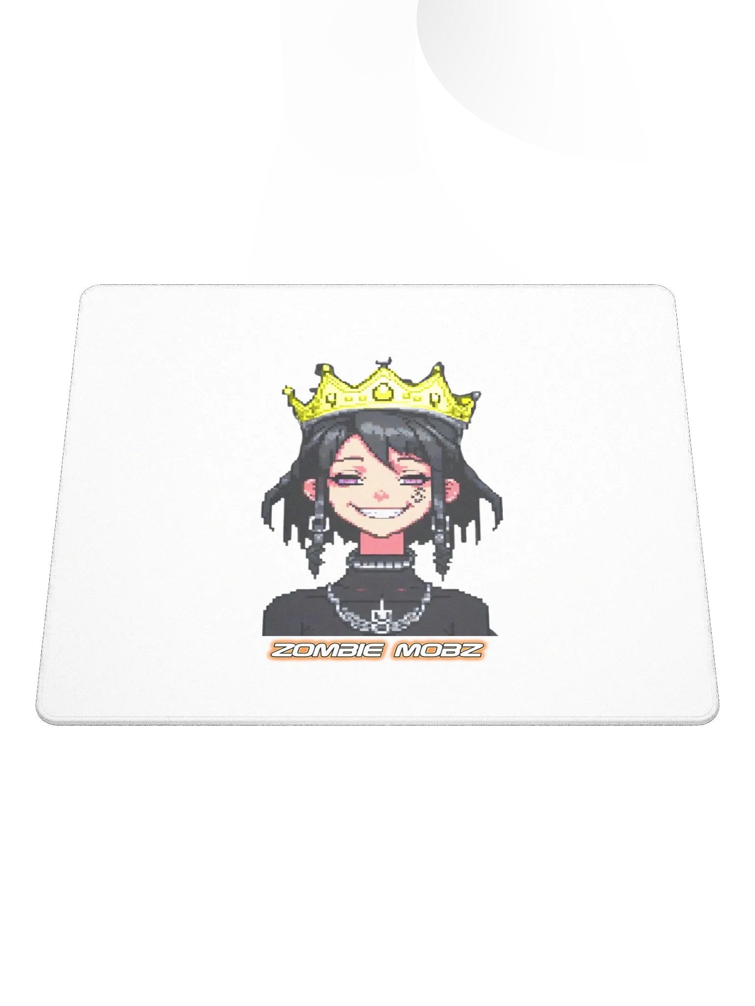 LAUGHING EVIL GOTH QUEEN CROP HOODIE product image (1)