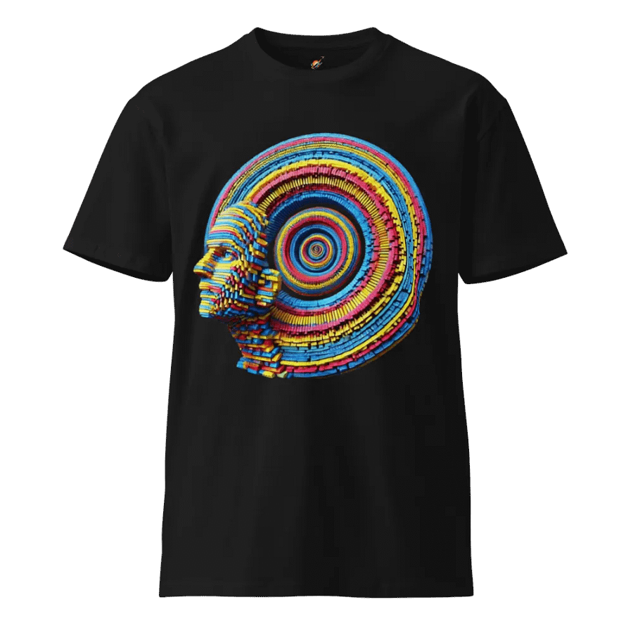 Vibrant Blockhead Unisex T-Shirt product image (1)