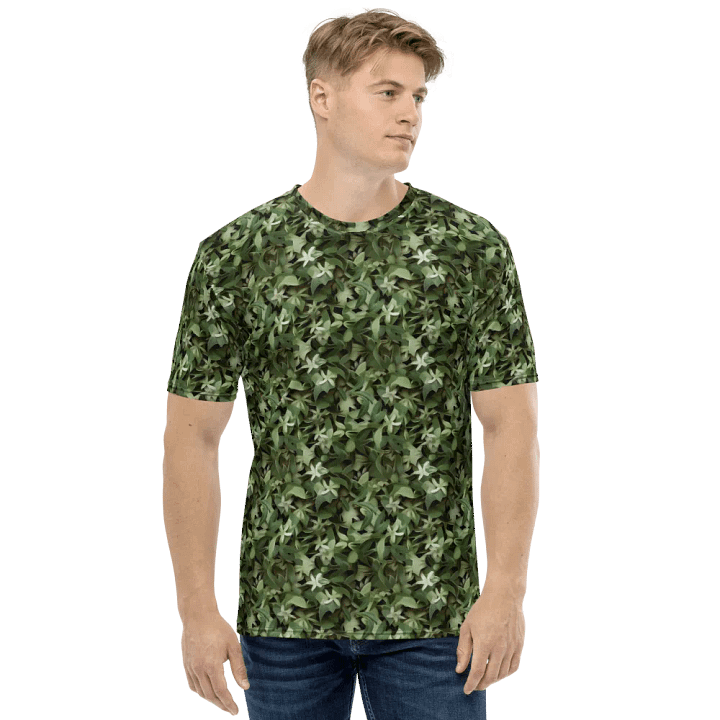 DARK GREEN CAMO PATTERN T-SHIRT product image (1)