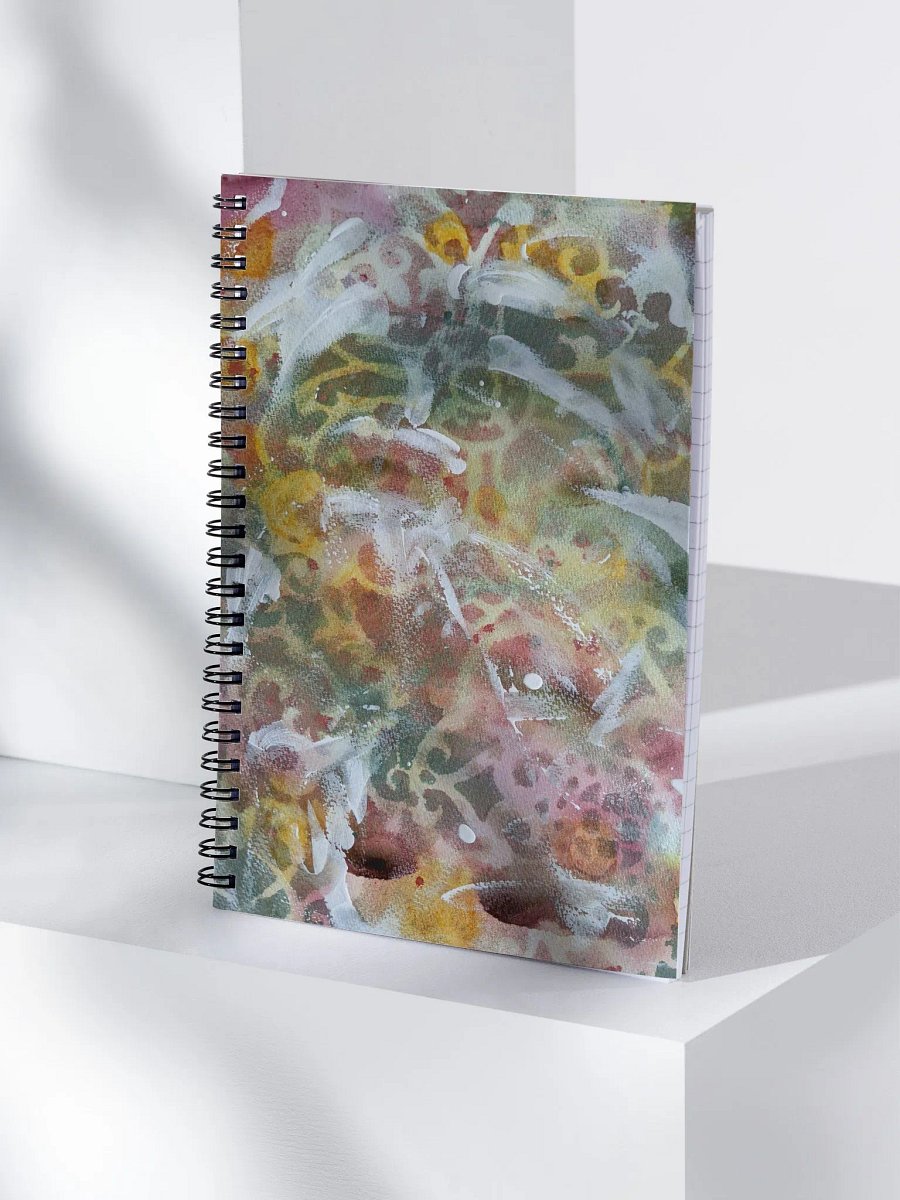 Flourish with Green Spiral Notebook product image (4)