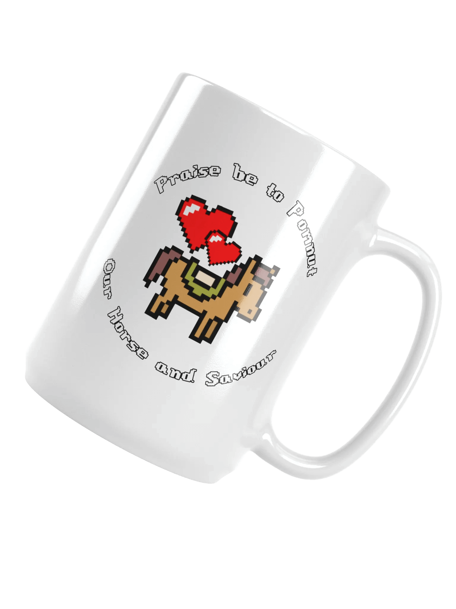 Praise be to Pomnut Mug - White 15oz product image (4)