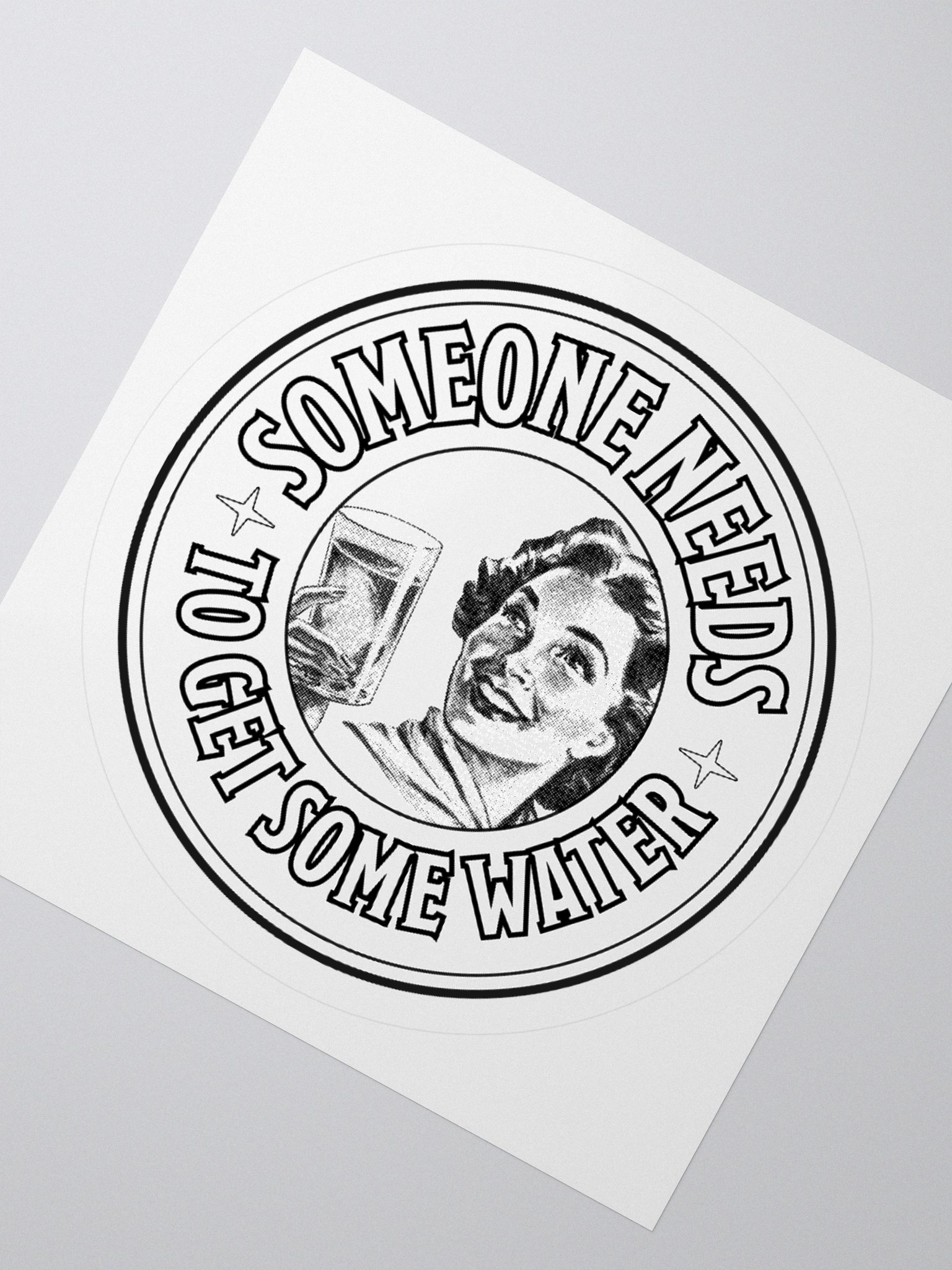 Get Some Water KissCut Sticker product image (4)