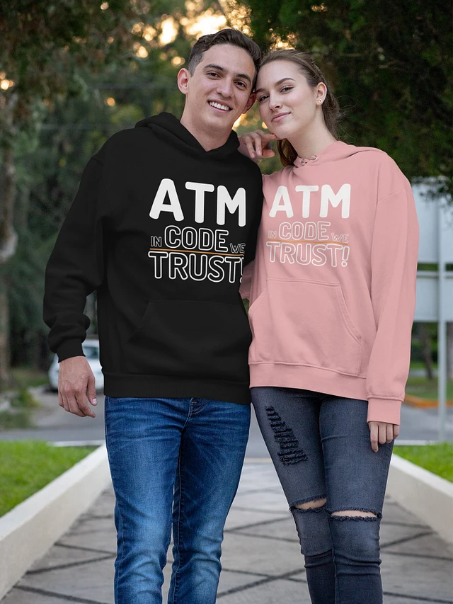 ATM in code we trust heavy hoodie product image (1)