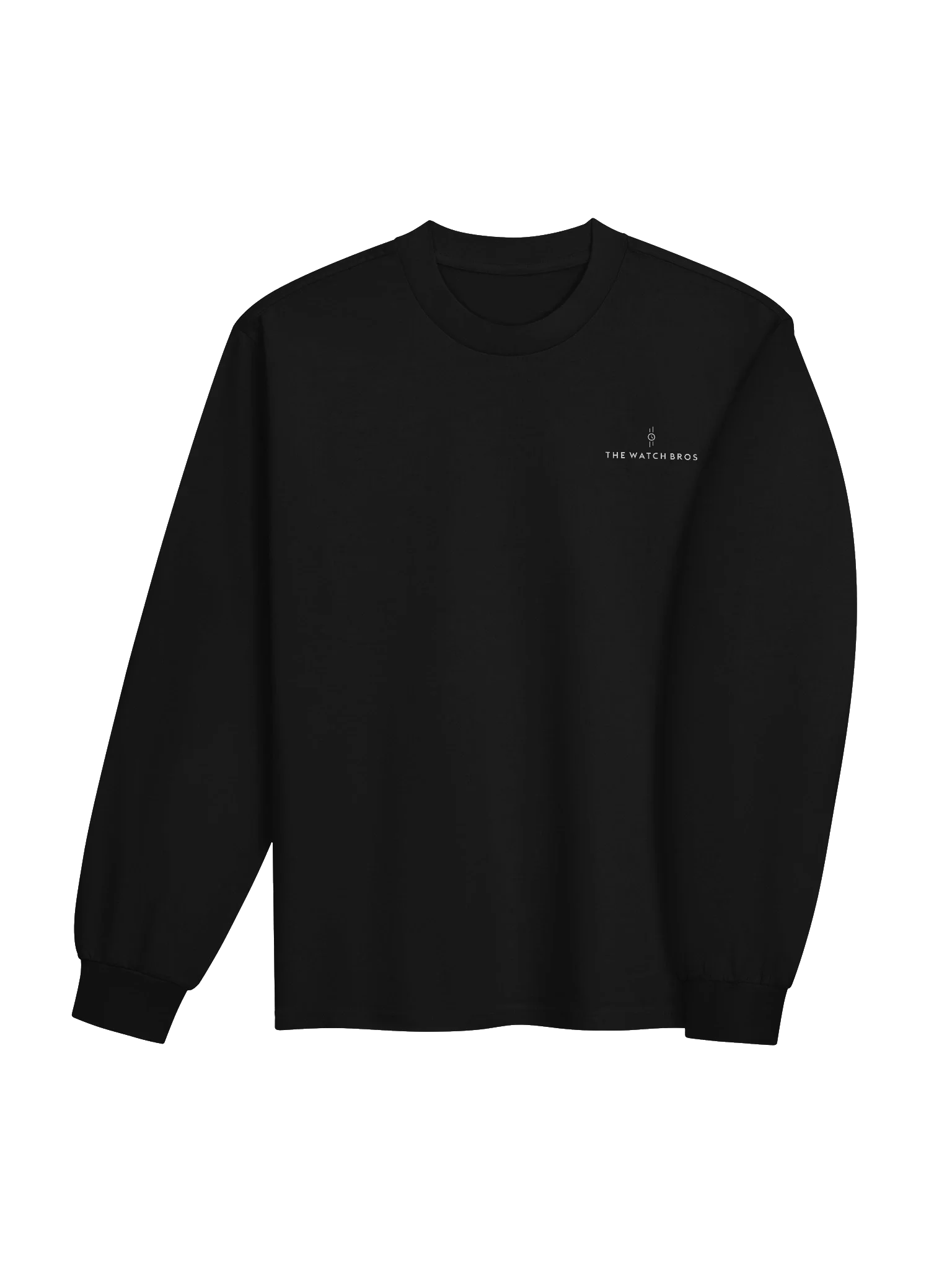 Logo Long Sleeve – "White on Black" product image (4)